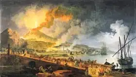 Volaire, Pierre Jacques: Eruption of Vesuvius in 1771