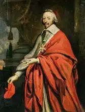 Champaigne, Philippe de: Portrait of Cardinal de Richelieu (1585-1642)