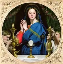 Ingres, Jean Auguste: Virgin of the Host