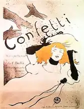 H. Toulouse-Lautrec: Confetti | Portrét | Postimpresionismus
