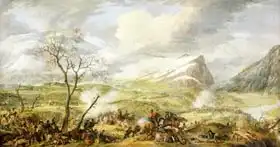 Bacler Albe, Baron Louis Albert: Battle of Rivoli on the 14th January 1797