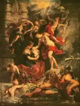 Rubens, Peter Paul: Medici Cycle: The Birth of Marie de Medici (1573-1647) 26th April 1573