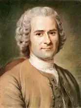 Tour, Maurice Quentin de la: Jean-Jacques Rousseau (1712-78) after 1753