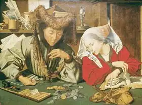 Reymerswaele, Marinus van: Moneylender and his Wife