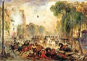Lepaulle, Francois Gabriel Guillaume: Assassination Attempt on King Louis-Philippe (1773-1850) by Giuseppe Fieschi (1790-1836) Boulevard du Temple, 28th July