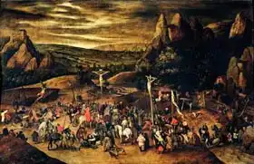 Brueghel, Pieter (ml.): Crucifixion
