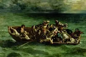 Delacroix, Eugene: Shipwreck of Don Juan