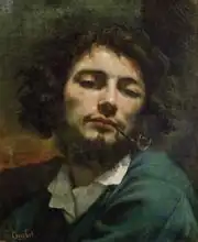Courbet, Gustave: Self Portrait or, The Man with a Pipe