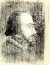Signac, Paul: Erik Satie (1866-1925)