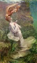 Steck, Paul Albert: Ophelia Drowning