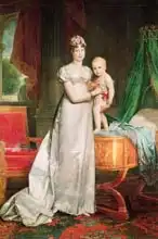 Gerard, F. P. Simon: Marie Louise (1791-1847) and the King of Rome (1811-32)