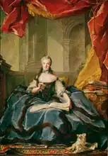 Nattier, Jean-Marc: Madame Adelaide de France (1732-1800) in Court Dress