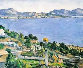 Cézanne, Paul: L Estaque, View of the Bay of Marseilles