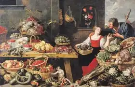 Snyders, Frans: Fruit and Vegetable Market
