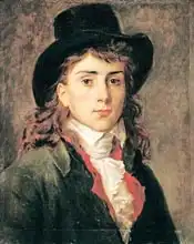 Gerard, F. P. Simon: Portrait of Baron Antoine Jean Gros (1771-1835) Aged 20