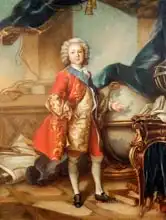 Tocque, Louis M.: Dauphin Charles-Louis (1729-65) of France