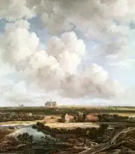 Ruisdael, Jacob: Bleaching Ground in the Countryside near Haarlem