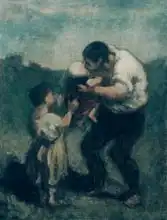 Daumier, Honore: Kiss