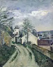 Cézanne, Paul: House of Doctor Gachet (1828-1909) at Auvers