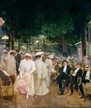 Béraud, Jean: Gardens of Paris, or The Beauties of the Night