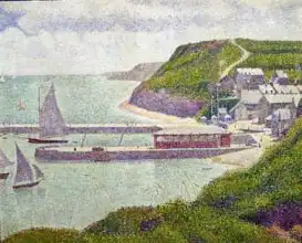 Seurat, Georges: Harbour at Port-en-Bessin at High Tide
