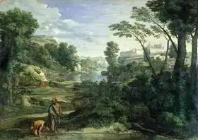 Poussin, Nicolas: Landscape with Diogenes