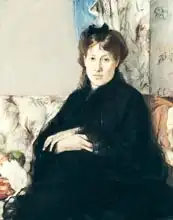 Morisot, Berthe: Portrait of Madame Edma Pontillon (1839-1921)