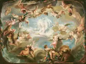 Saint-Aubin, Gabriel de: Triumph of Cupid over all the Gods