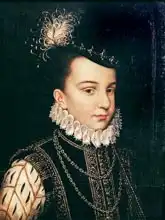 Clouet, François: Portrait of Francois Hercule de France (1554-84) Duc d Alencon