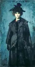 Henner, Jean-Jacques: Portrait of Madame Laura Leroux