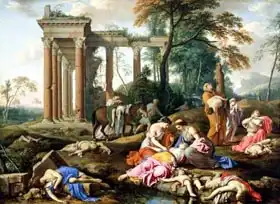La Hyre, Laurent de: Death of the Children of Bethel