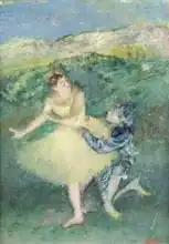 Degas, Edgar: Harlequin and Colombine