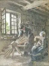 Lhermitte, Léon Augustin: Old Cartwright and his Wife