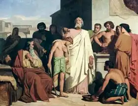Barrias, Felix-Joseph: Anointing of David by Samuel
