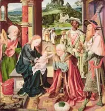 Cleve, Joos van: Klanění tří králů