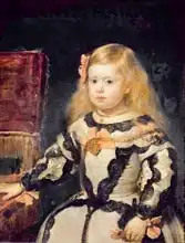 Velazquez, Diego: Portrait of the Infanta Maria Marguerita (1651-73)