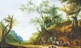 Snayers, Peeter: Thieves Attacking a Carriage