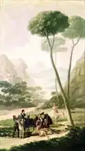 Goya, Francisco: Fall or The Accident