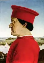 Francesca, Piero della,: Federigo da Montefeltro (1422-82) Duke of Urbino