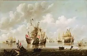 Velde, Willem van de: Naval Battle