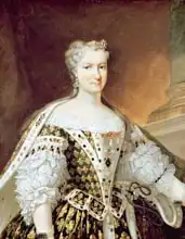 Loo, Carle Van: Portrait of Maria Leszczynska, Queen of France and Navarre