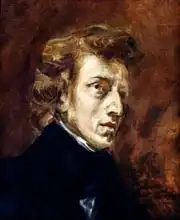 Delacroix, Eugene: Frederic Chopin (1810-49) 1838