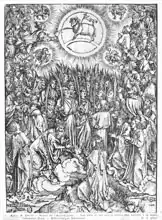 Dürer, Albrecht: Scene from the Apocalypse, Adoration of the Lamb