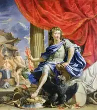 Poerson, Charles: Louis XIV (1638-1715) as Jupiter Conquering the Fronde