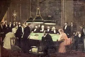 Béraud, Jean: Gaming Room at the Casino