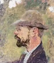 Vuillard, Edouard: Portrait of Henri de Toulouse-Lautrec (1864-1901)