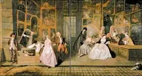 Watteau, Antoine: Gersaint Shop Sign