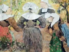 Gauguin, Paul: Four Breton Women