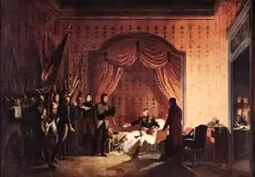 Roehn, Adolphe: General Bonaparte Receiving Captured Austro-Sardinian Flags at Millesimo after the Battle of Montenotte on the 13th Apri
