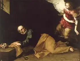Ribera, P.: St. Peter Freed by an Angel